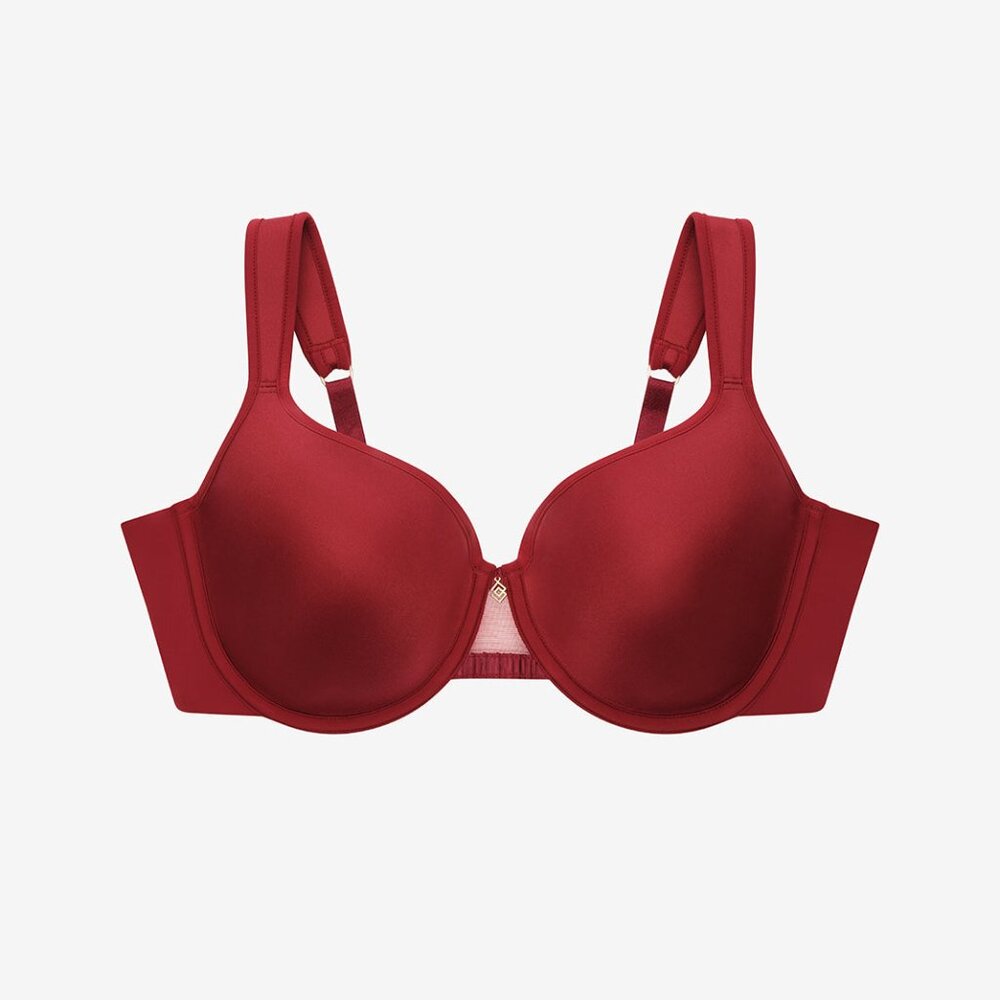 ThirdLove 24/7® Classic Perfect Coverage Bra Size 36D cabernet / 36D Christmas